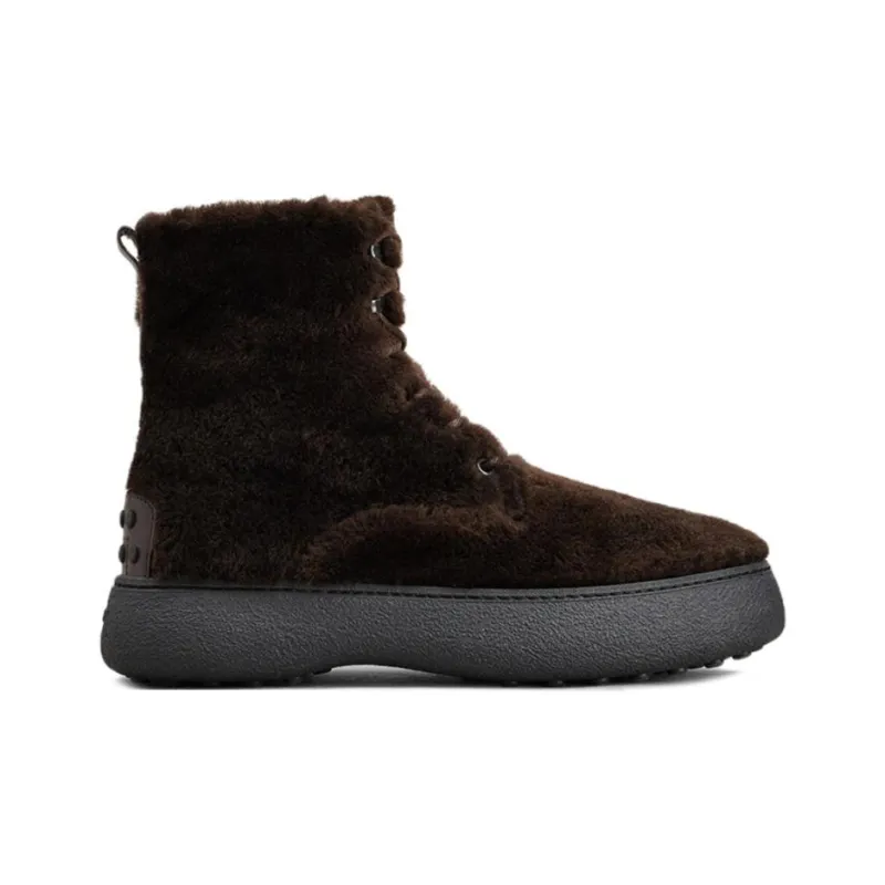 TOD'S WG Ankle Boots Men's Brown-1