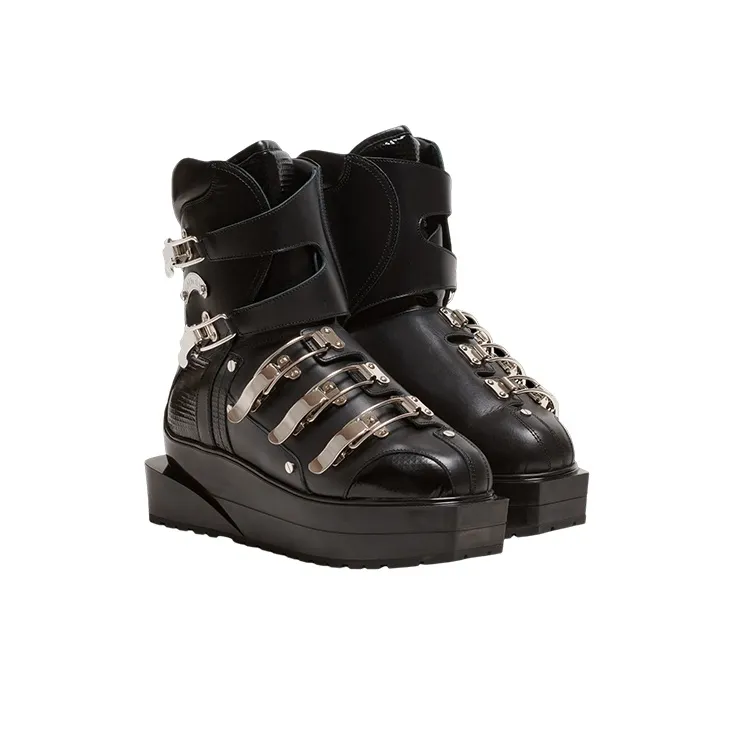 BALMAIN Volt Ankle Boots Men's Black-1