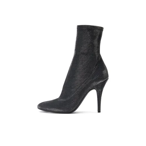Giuseppe Zanotti Felicienne Metallic Ankle Dark Boots Women's