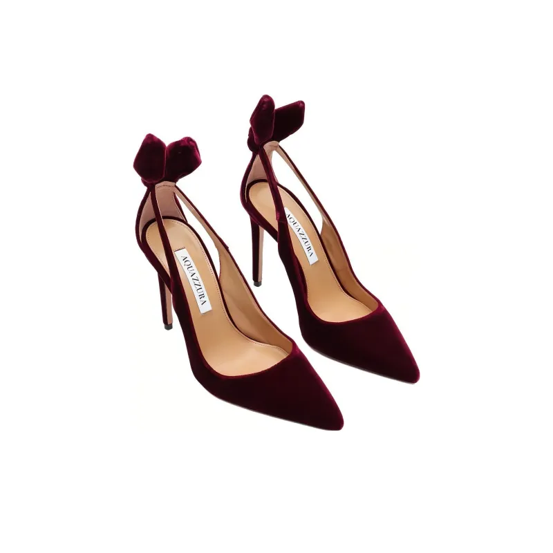 AQUAZZURA Bow Tie 85mm Pumps-2