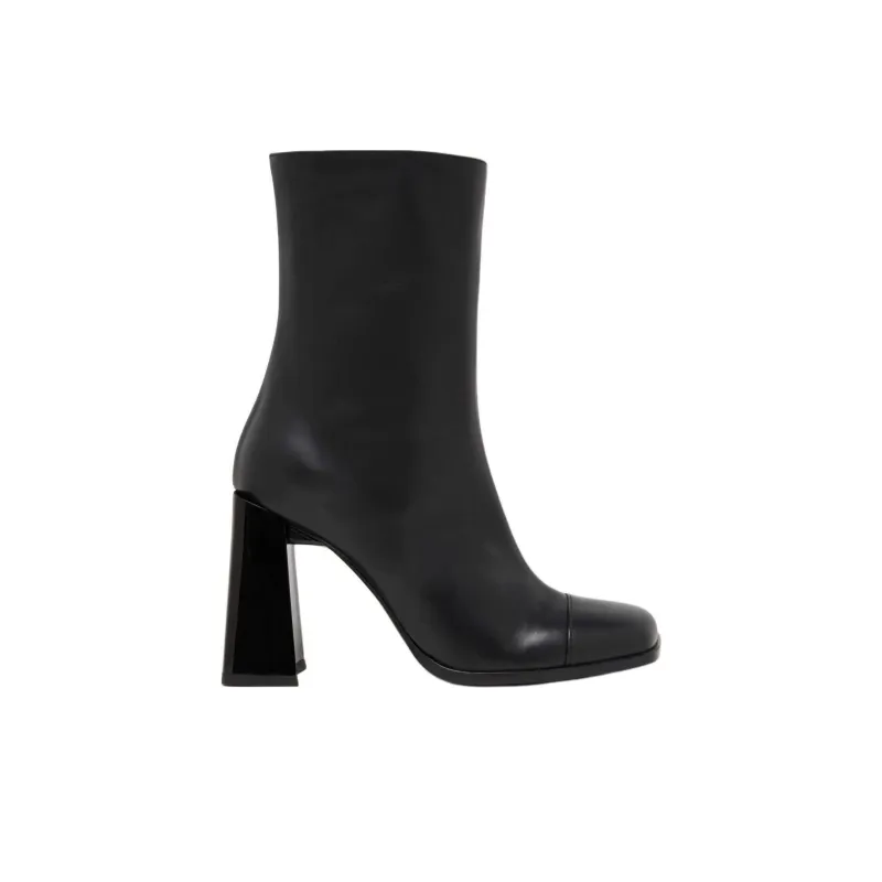 Carel Ankle Boots 9.5cm Women's Black-4