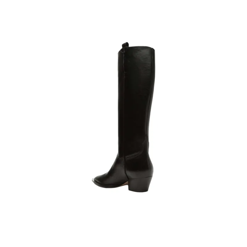 Schutz Tessie Up Ankle Boots 4.5cm Women's Black-3