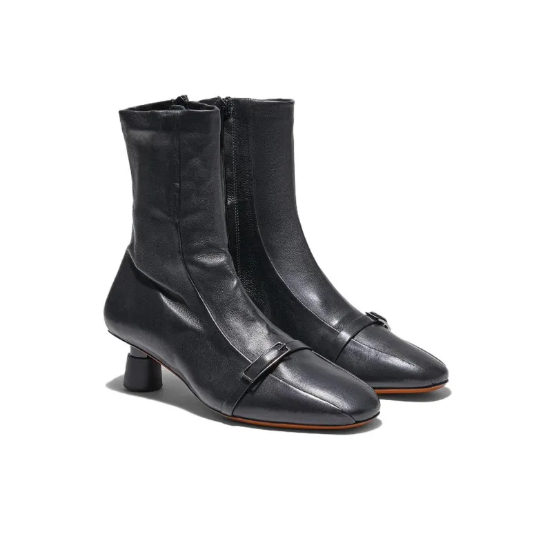 CLERGERIE Ankle Boots 4.5cm Women's Black-3