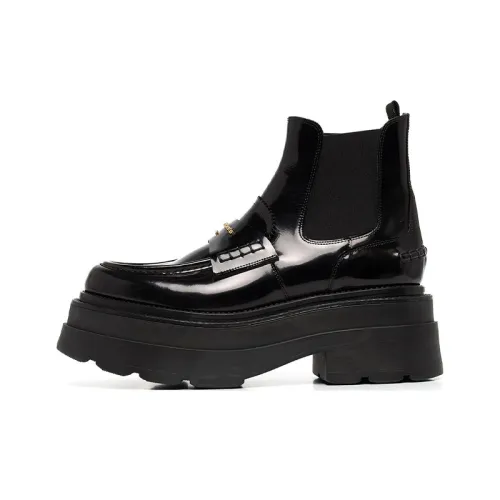 alexander wang Logo plaque Chunky Sole Boots