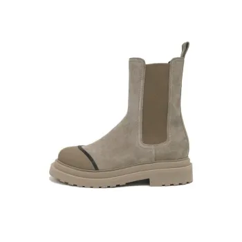 Brunello Cucinelli Round Toe Ankle Boots Women's