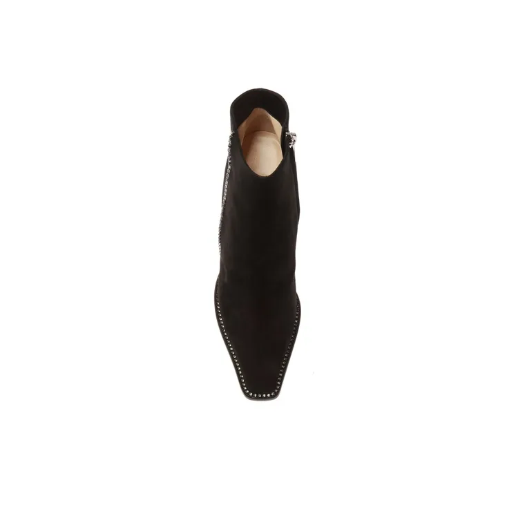 Jimmy Choo Brecken Ankle Boots 10cm Women's Black-3