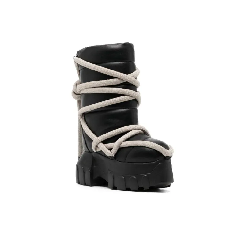 RICK OWENS/RO Ankle Boots Men's Black-2