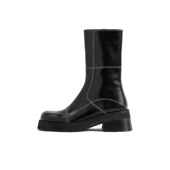 MIISTA Ankle Boots 6cm Women's Black