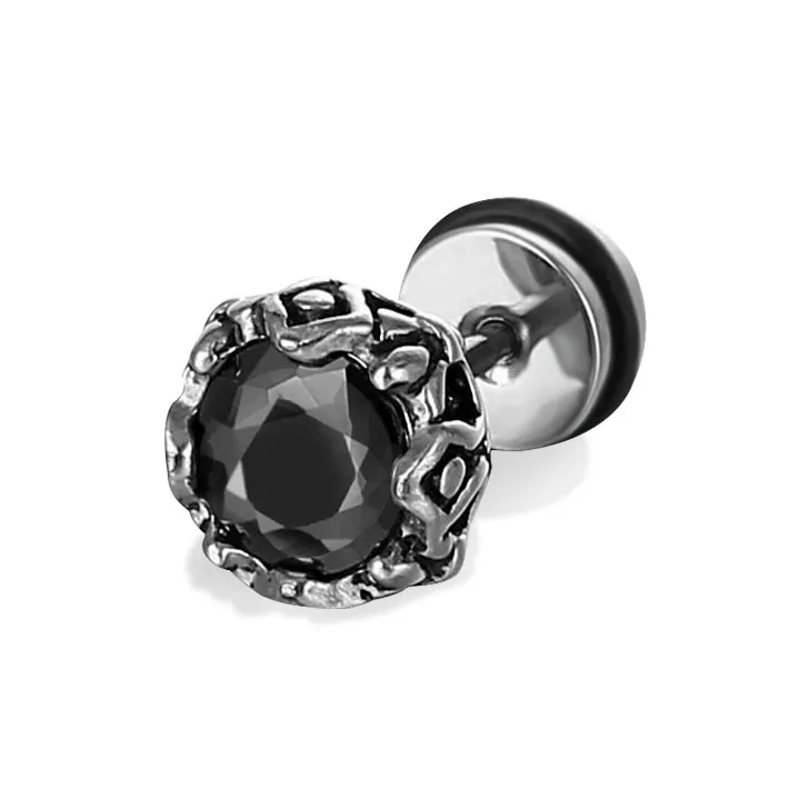 Tkb Earlobe Stretching Stud Earrings Unisex-4
