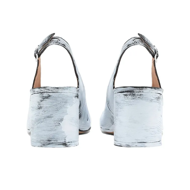 Maison Margiela Tabi Bianchetto 60mm Slingback Pumps-3