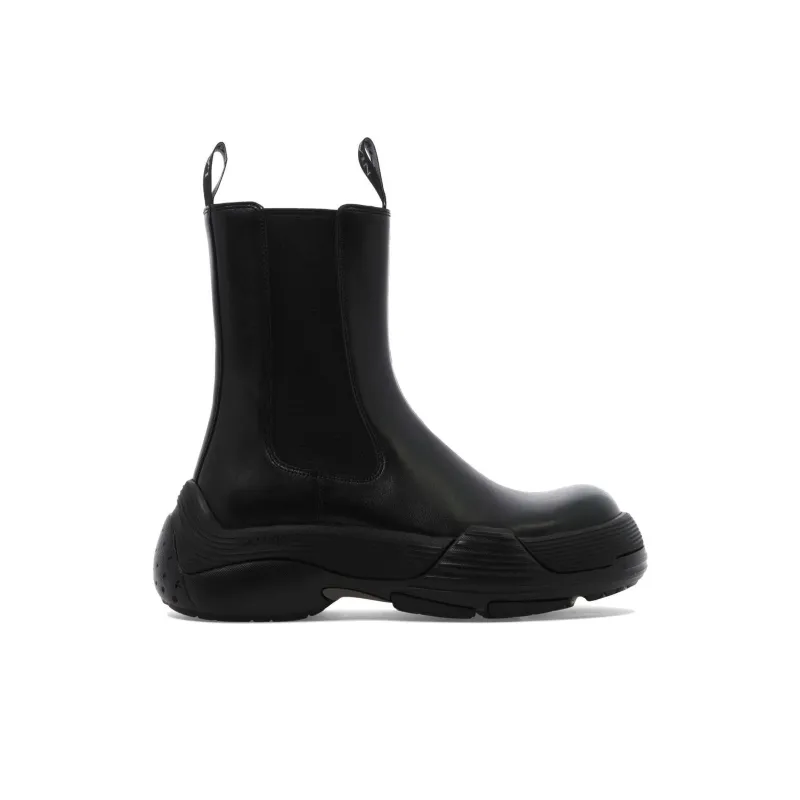 Lanvin Round-toe Pull-tab Boots-1