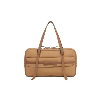 CARLYN Artificial Leather Handbag, Shoulder Bag Women's Mustard