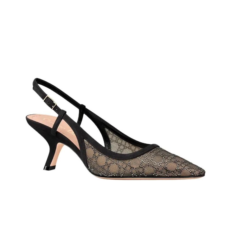 DIOR Capture Irregular Heel High Heels 6.5cm Women's Black-2