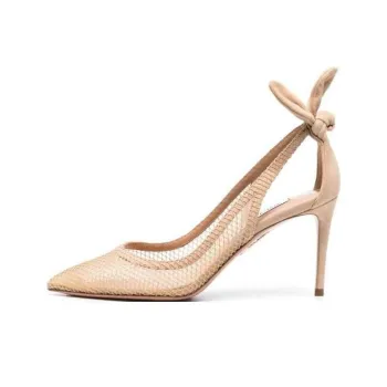 AQUAZZURA 85mm Bow Tie Pumps