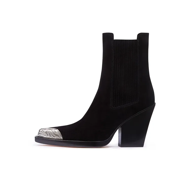 Paris Texas Dallas Block Heel Boots Women's-0