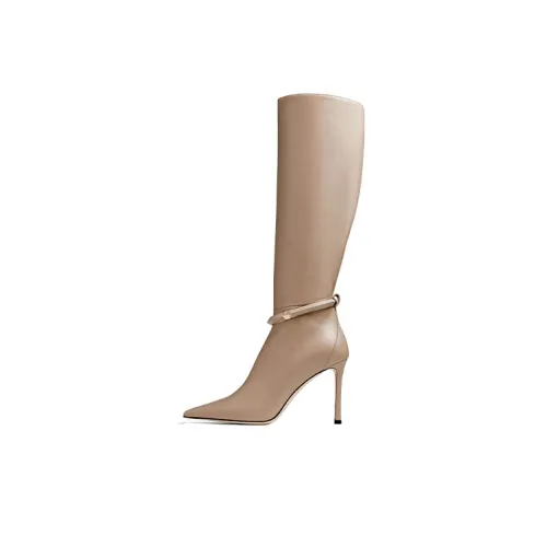 Jimmy Choo Dreecek Knee-high Boots Women's Nude