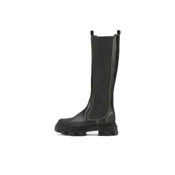 GANNI Knee-high Chelsea Boots