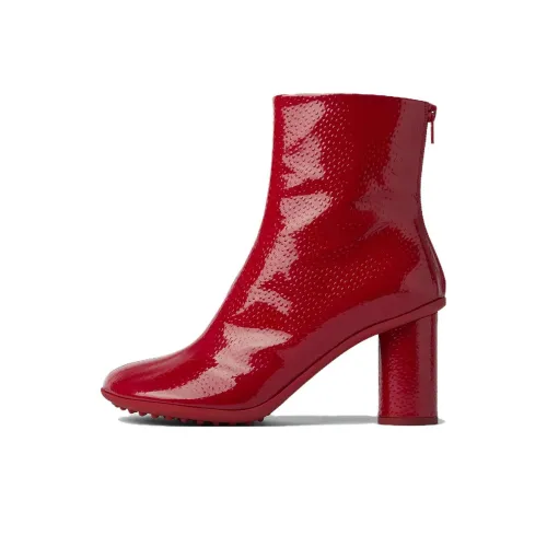 Bottega Veneta Ankle Boots 7.5cm Women's Red