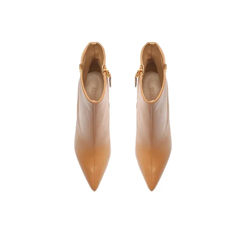 Schutz 90mm Almond-toe Leather Boots-3
