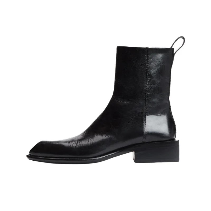 Alexander Wang Throttle Ankle Boots Women's Black-0
