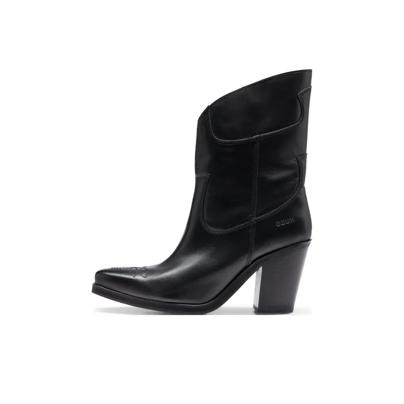 HUGO BOSS Ankle Boots 7cm Women's Black-0
