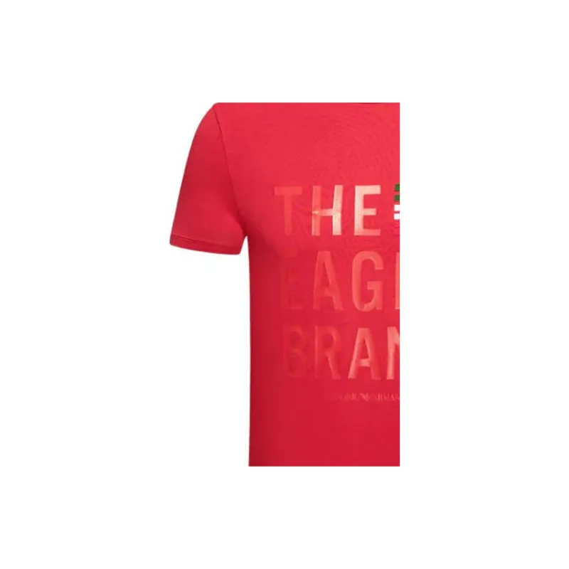 EMPORIO ARMANI T Shirts Men Red-3