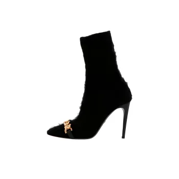 GCDS Chain Ankle Boots Women's Black