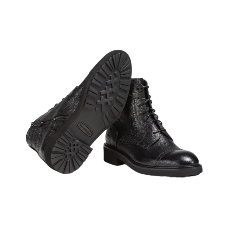 Zegna Arezzo Fle Ankle Boots Men's Black-4