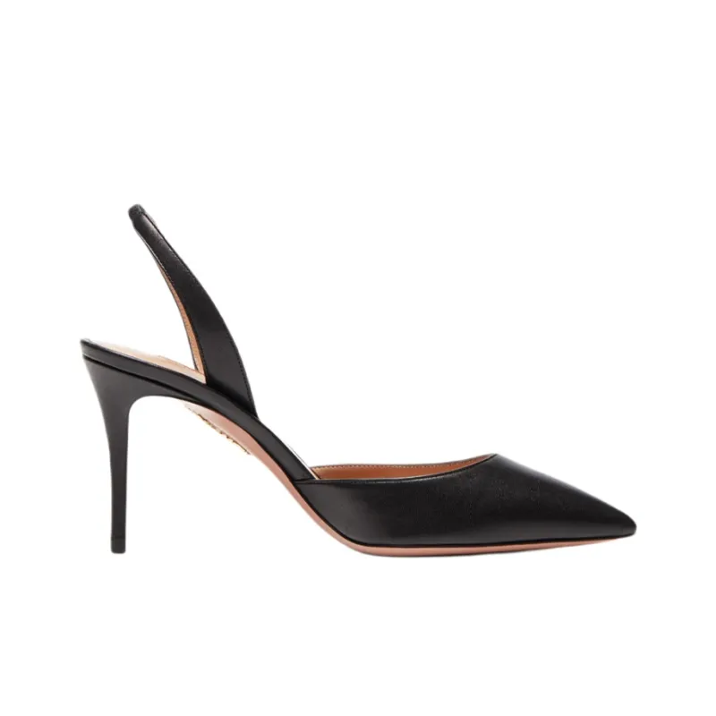 AQUAZZURA Pointed toe 90mm Slingback Sandals-1