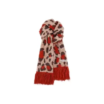 PISHUSHU Wool Blend Knit Scarves Women's