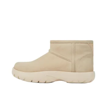 Bottega Veneta Snap Ankle Boots 3.5cm Women's Beige