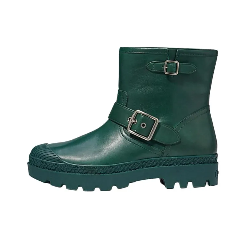 COACH Trooper Ankle Boots Men's Pine Green-0