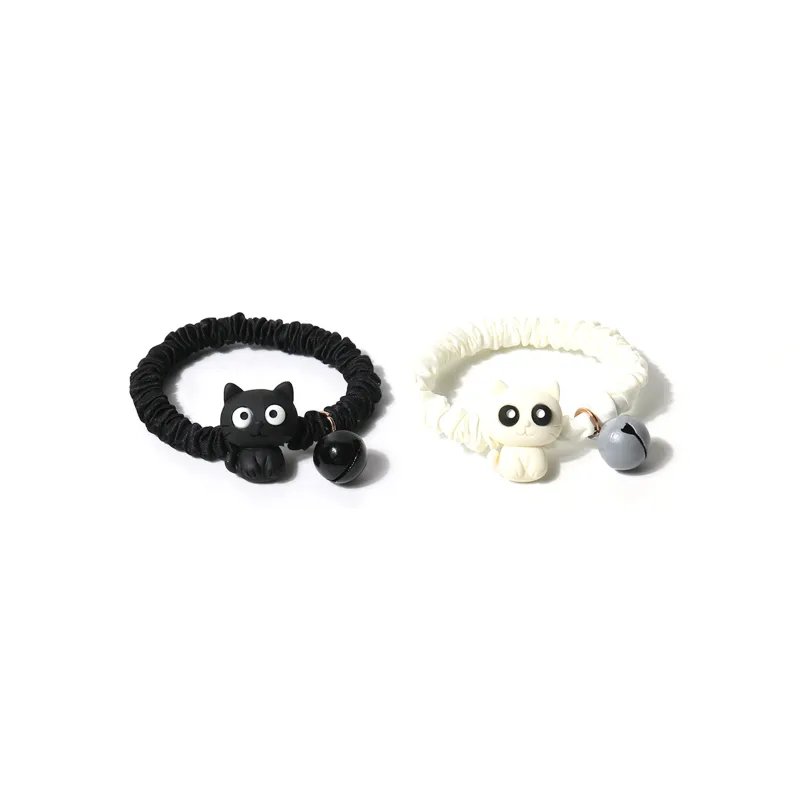 MIDNIGHT MOMENT Plastic Resin Hair Tie Women's-6