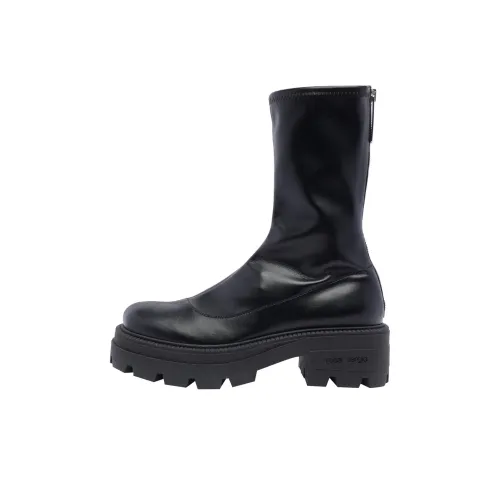 SERGIO ROSSI Round-Toe Ankle Boots Women's
