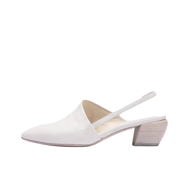 Officine Creative Sally 029 Chunky Heel High Heels Women's White-0