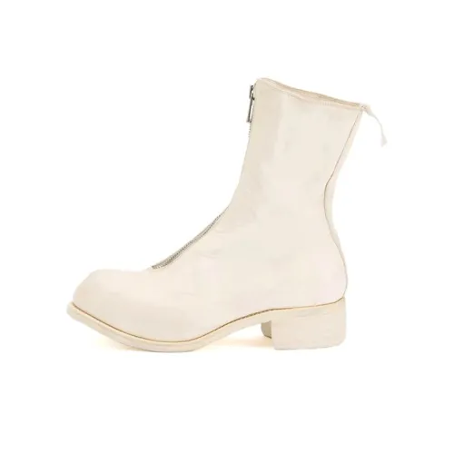 GUIDI Front zip Ankle Boots