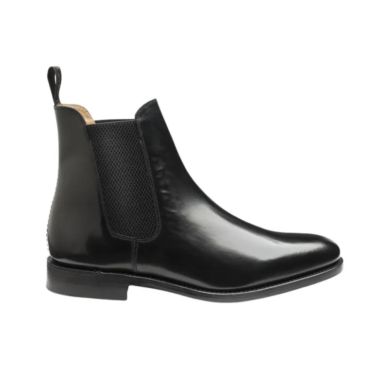 LOAKE 290 Short Chelsea Boots Men's Black-1