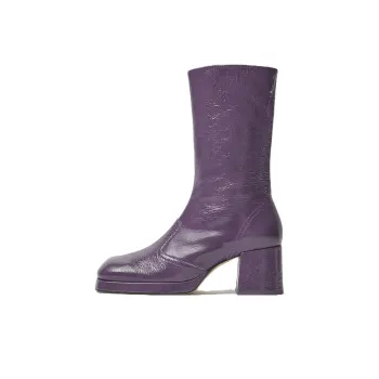 MIISTA Ankle Boots 6cm Women's Purple