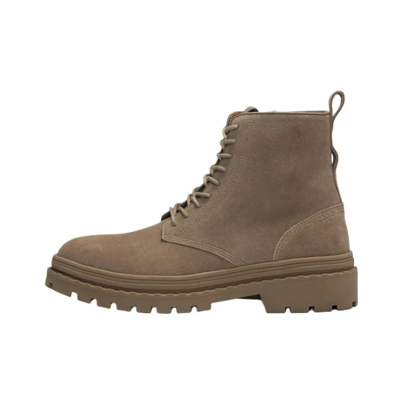 HUGO BOSS Short Martin Boot Men's Light Green-0
