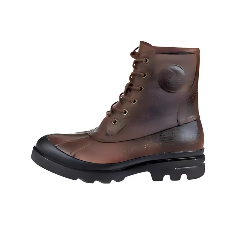 Polo Ralph Lauren Udel Duck Boot Dark Brown-0