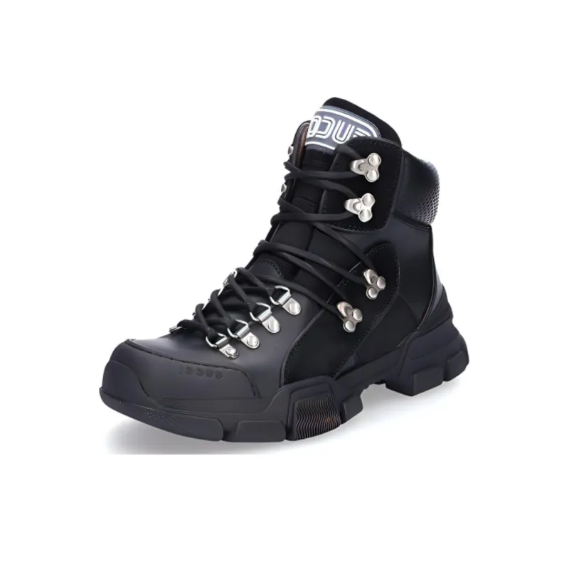GUCCI Flashtrek High 'Black'-3