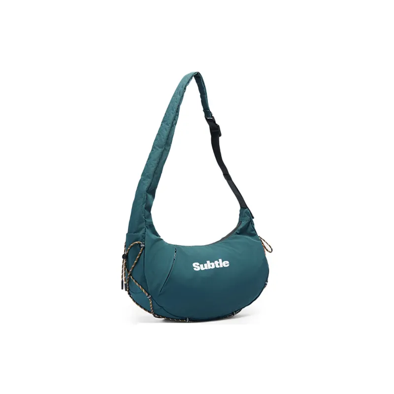 Subtle Nylon Crossbody Bag Medium Size Unisex Multicolor-12