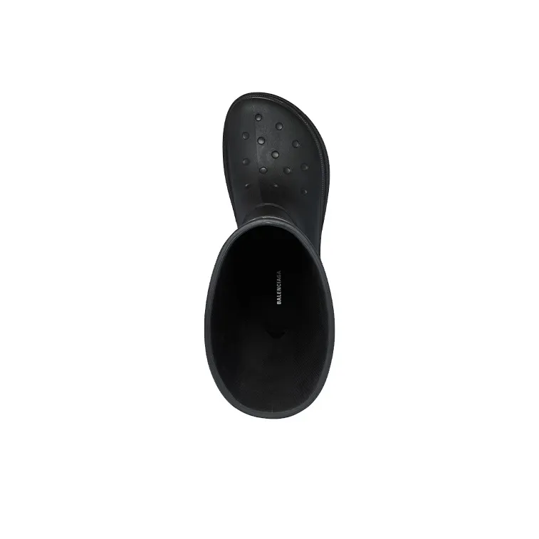 Balenciaga X Crocs Boot Black Women's-3
