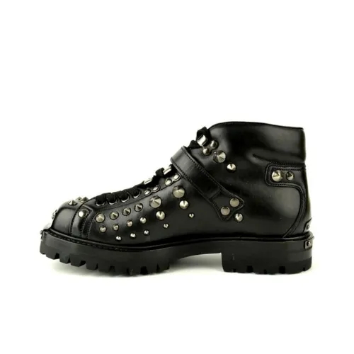 PRADA Fashion Ankle Boots Men's Black
