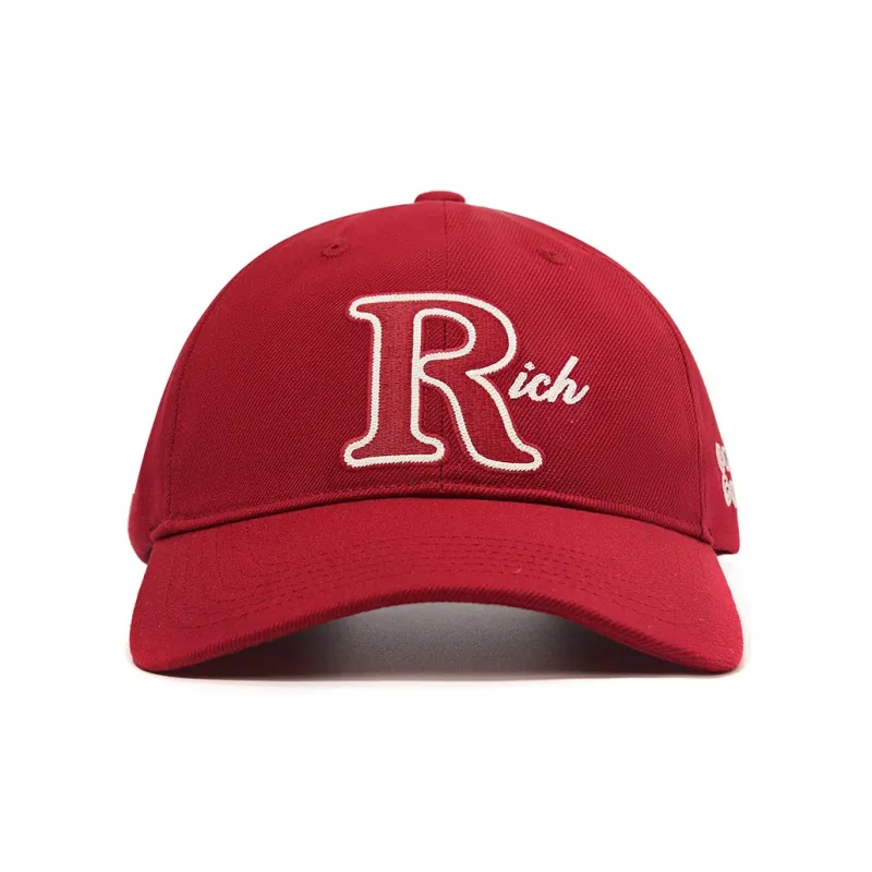 Palladium Polyester Baseball Caps Unisex Dried Tomato Red-1