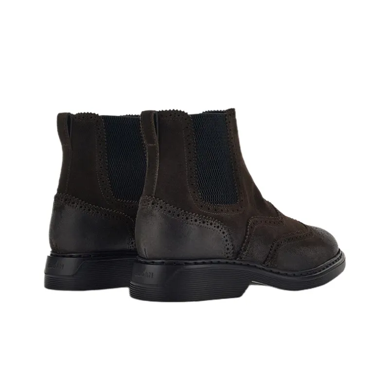 HOGAN Round-Toe Chelsea Boots-2
