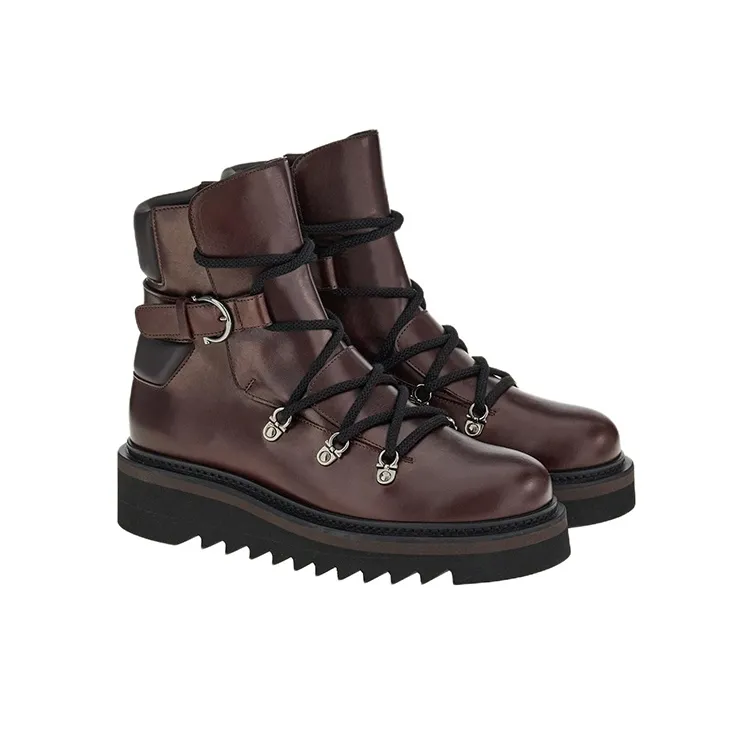 FERRAGAMO Elimo Lace-up Boots-2