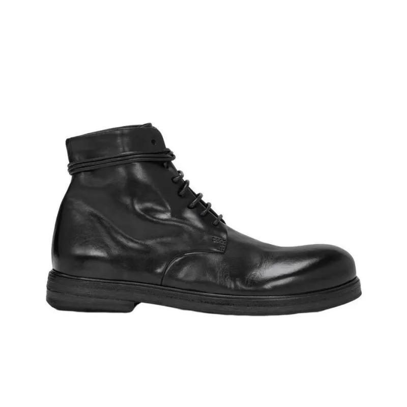 Marsèll Round-Toe Lace-Up Ankle Boots Women's-1
