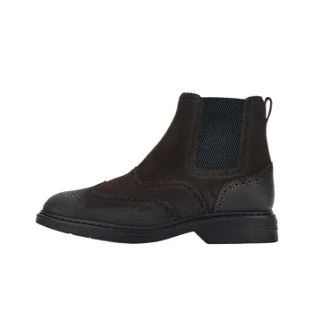 HOGAN Round Toe Chelsea Boots
