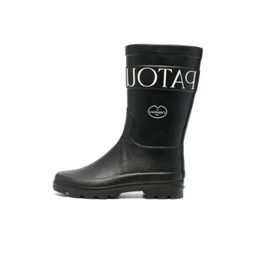 Patou X Le Chateau Logo-print Wellies